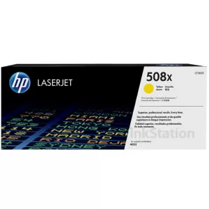 HP 508X (CF362X) Genuine Yellow Toner Cartridge - 9,500 pages