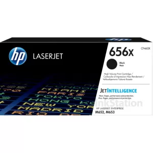 HP 656X (CF460X) Genuine Black Toner Cartridge - 27,000 pages