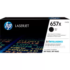 HP 657X (CF470X) Genuine Black Toner Cartridge - 28,000 pages