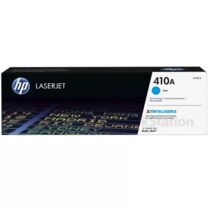 HP 410A (CF411A) Genuine Cyan Toner Cartridge - 2,300 pages