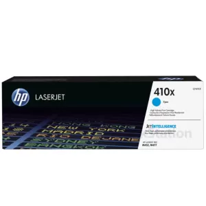 HP 410X (CF411X) Genuine Cyan Toner Cartridge - 5,000 pages