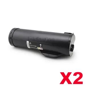 2 x Fuji Xerox DocuPrint P455d M455DF Compatible Toner Cartridge - 25,000 pages (CT201949)