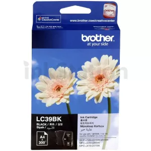 Genuine Brother LC-39BK Black Inkjet - 300 pages