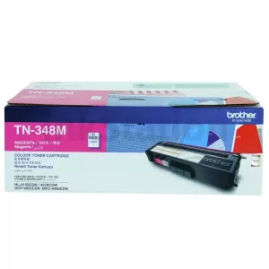 Genuine Brother TN-348M Magenta Toner Cartridge - 6,000 pages