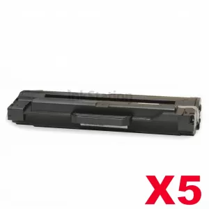 5 x Fuji Xerox Phaser 3140 / 3155 / 3160 Compatible Toner Cartridge (CWAA0805) - 2,500 pages