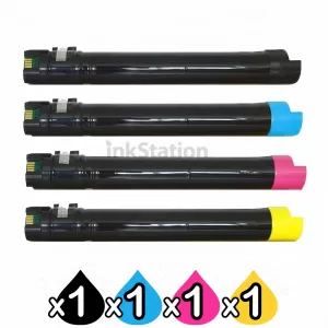 4 Pack Fuji Xerox DocuPrint C2255 Compatible Toner Cartridges (CT201160-CT201163)