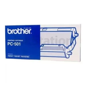 Genuine Brother PC-501 A single, Pre-loaded, Thermal Printing Ribbon, Frame & Gears