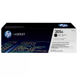 HP CE410A (305A) Genuine Black Toner Cartridge - 2,200 Pages