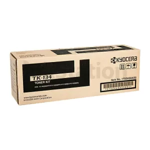 1 x Genuine Kyocera TK-134 Black Toner Cartridge FS-1028MFP, FS-1128MFP, FS-1300D, FS-1300DN, FS-1300DTN, FS-1350DN - 7,200 pages