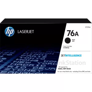 1 x HP 76A CF276A Genuine Black Toner Cartridge - 3,000 Pages