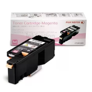 Genuine Fuji Xerox DocuPrint CP105 CP205 CM205 CM215 CP215 Magenta Toner Cartridge (CT201593) - 1,400 pages