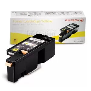 Genuine Fuji Xerox Docuprint CP105 CP205 CM205 CM215 CP215 Yellow Toner Cartridge (CT201594) - 1,400 pages
