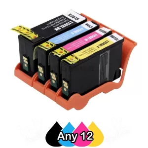 Any 12 Pack Lexmark No.150XL Compatible Ink High Yield Cartridges