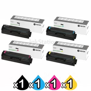 4 Pack Xerox XC2432 / C2432 Genuine BSD Toner Cartridges Combo 006R05120 - 006R05123 [1BK,1C,1M,1Y]