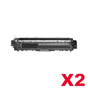 2 x Compatible Brother TN-251BK Black Toner Cartridge - 2,500 pages