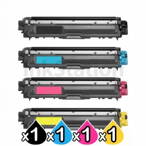 4-Pack Compatible Brother TN-251 / TN-255 Toner Combo [1BK,1C,1M,1Y]
