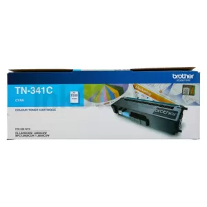 Genuine Brother TN-341C Cyan Toner Cartridge - 1,500 pages