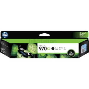 1 x HP 970XL Genuine Black High Yield Inkjet Cartridge CN625AA - 9,200 Pages