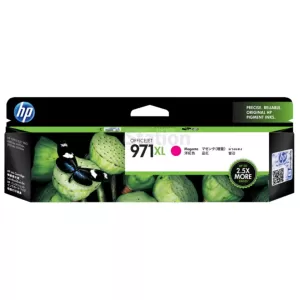 HP  971XL Genuine Magenta High Yield Inkjet Cartridge CN627AA - 6,600 Pages