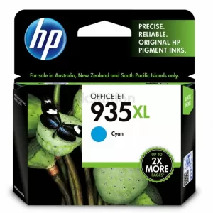 HP 935XL Genuine Cyan High Yield Inkjet Cartridge C2P24AA - 825 Pages