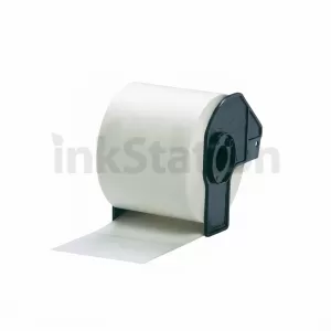 Compatible Brother DK-11202 Black Text on White Die-Cut Paper Label Roll 62mm x 100mm - 300 labels per roll