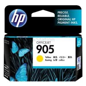 HP 905 Genuine Yellow Standard Inkjet Cartridge T6L97AA - 315 Pages