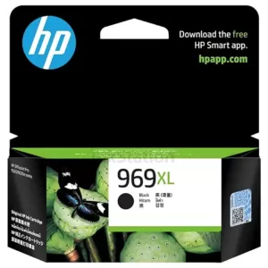 HP 969XL Genuine Black High Yield Inkjet Cartridge 3JA85AA - 3,000 Pages