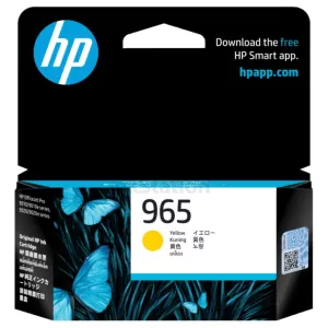 HP 965 Genuine Yellow Inkjet Cartridge 3JA79AA - 700 Pages