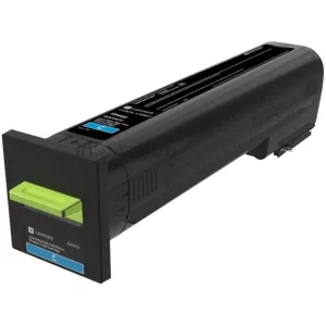 Lexmark 82K6UC0 Genuine CX860 Cyan Ultra High Yield Return Program Toner Cartridge - 55,000 pages