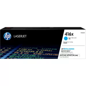 HP 416X W2041X Genuine Cyan High Yield Toner Cartridge - 6,000 pages