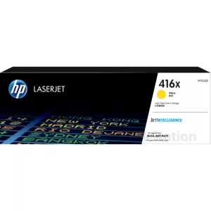 HP 416X W2042X Genuine Yellow High Yield Toner Cartridge - 6,000 pages