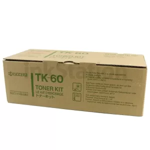 1 x Genuine Kyocera TK-60 Black Toner Cartridge FS-1800, FS-3800 - 20,000 pages