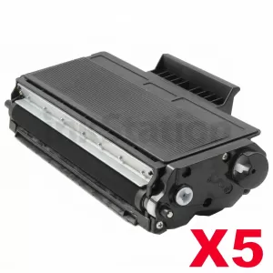 5 x Compatible Brother TN-3185 Toner Cartridge - 7,000 pages