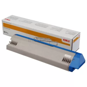 OKI Genuine OKI C911 / C931 / C941 Cyan Toner Cartridge - 24,000 pages (45536431)
