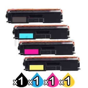 4-Pack Compatible Brother TN-443 Toner Combo [1BK,1C,1M,1Y]