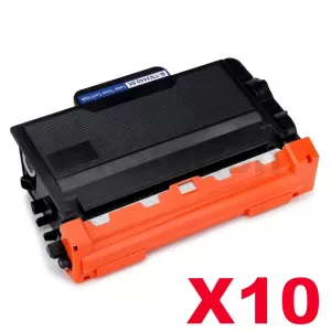 10 x Compatible Brother TN-3440 Toner High Yield - 8,000 pages