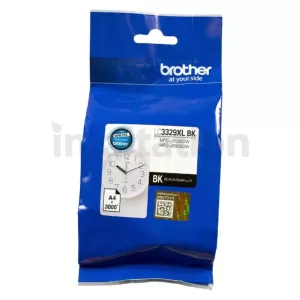 Genuine Brother LC-3329XLBK High Yield Black Ink Cartridge - 3,000 pages