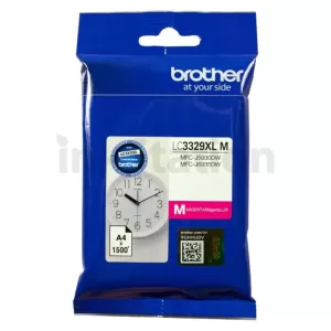 Genuine Brother LC-3329XLM High Yield Magenta Ink Cartridge - 1,500 pages
