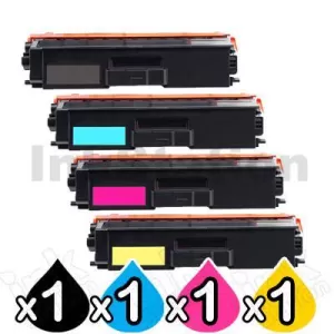 4-Pack Compatible Brother TN-446 Toner Combo [1BK,1C,1M,1Y]
