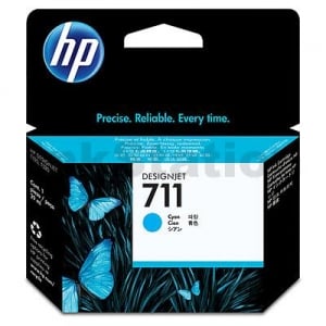 HP 711 Genuine Cyan Inkjet Cartridge CZ130A 29ml