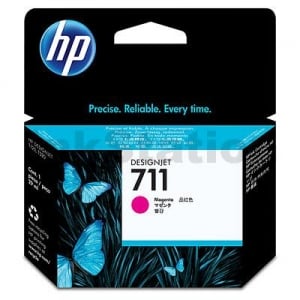 HP 711 Genuine Magenta Inkjet Cartridge CZ131A 29ml