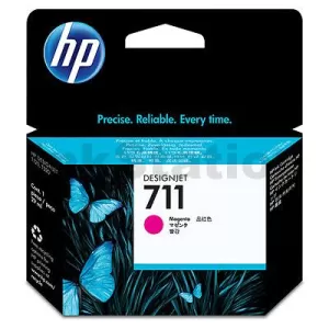 HP 711 Genuine Magenta Inkjet Cartridge CZ131A 29ml