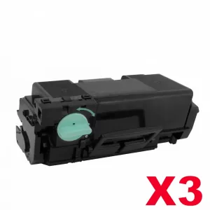 3 x Compatible Samsung SLM4580 (MLT-D303E) Black Toner Cartridge SV025A - 40,000 pages