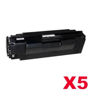 5 x Compatible Samsung ML5010ND High Yield Toner Cartridge SV067A - 15,000 pages (MLT-D307L 307)