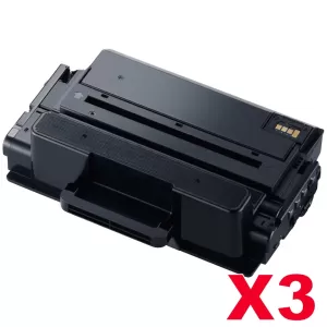 3 x Compatible Samsung SLM3820 / SLM3870 / SLM4020 / SLM4070 (MLT-D203L 203L) High Yield Black Toner SU899A - 5,000 pages