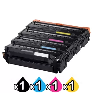4 Pack Compatible Samsung SLC2620 SLC2670 SLC2680 Toner Cartridge Set CLT-505L [1BK,1C,1M,1Y]