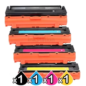 4-Pack Compatible Samsung SLC3010ND SLC3060FR [CLT503L] Toner Combo [1BK,1C,1M,1Y]