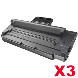 3 x Compatible Samsung SCX-4100D3 Black Toner Cartridge - 3,000 pages