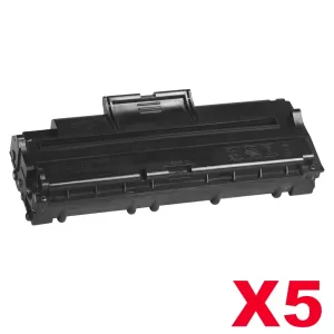 5 x Compatible Samsung ML-4500D3 Black Toner Cartridges - 2,500 pages