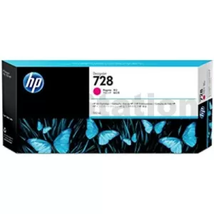 HP 728 Genuine Magenta 300ML Inkjet Cartridge F9K16A